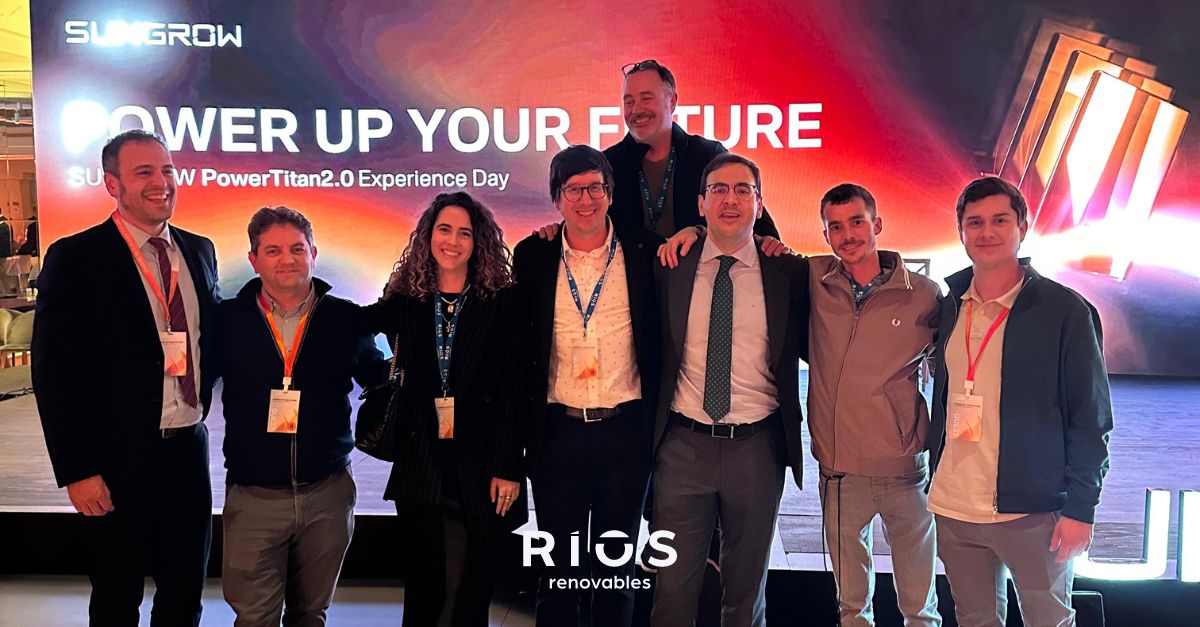 imagen en el evento de Sungrow de presentación de BESS